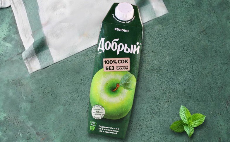 Сок Добрый Яблочный