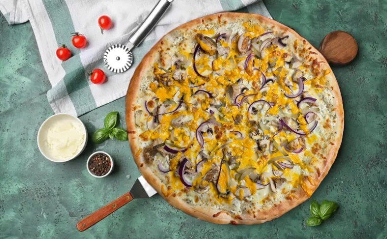 Пиццы Цыпленок в сыре 33см