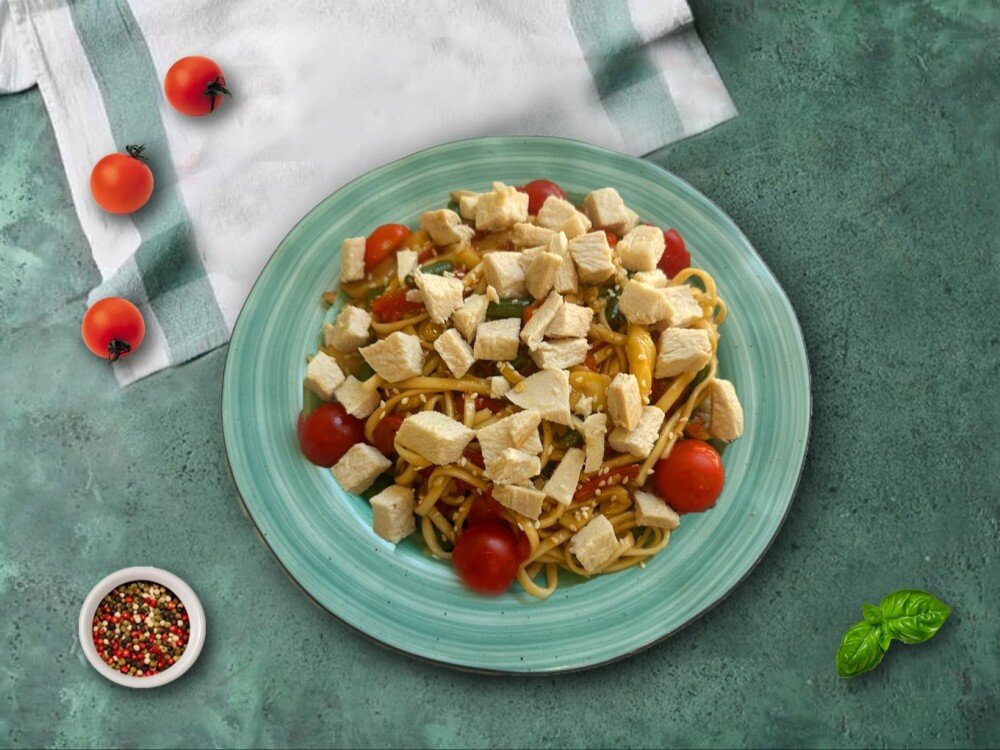 Вок с Курицей (удон, соба, рис на выбор)