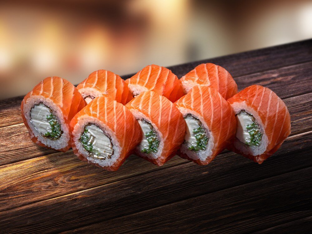 Филадельфия с лососем LUX