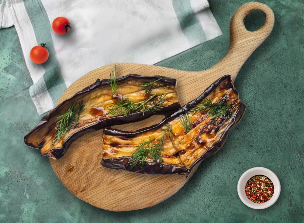 Баклажан на мангале