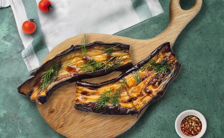 Баклажан на мангале