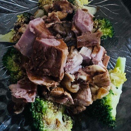 #59 Рулька свиная с овощами в соусе Ганшао