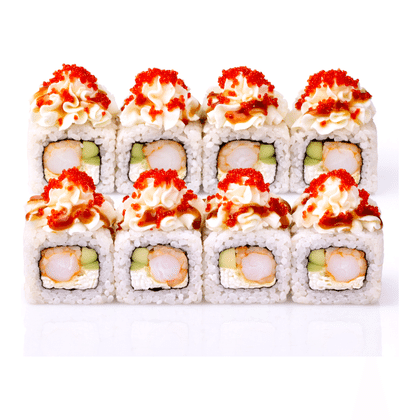 Ролл с Креветкой и Тунцом, 8 шт (200 г)