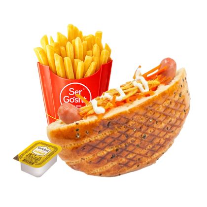 Hot-dog. set bilan arzonroq