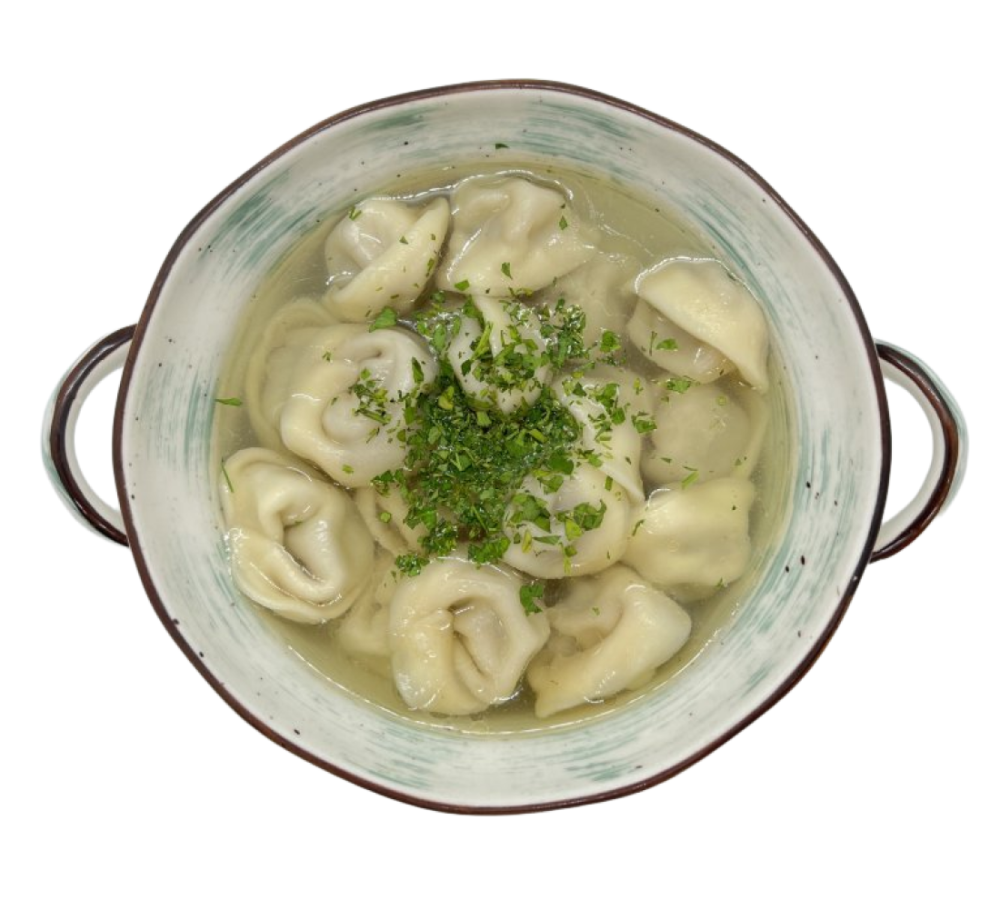 Пельмени с бульоном, 350г