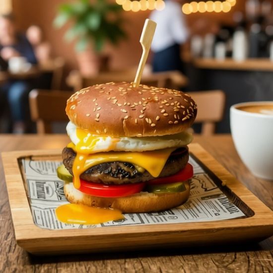 Тетушка из Барселоны бургер