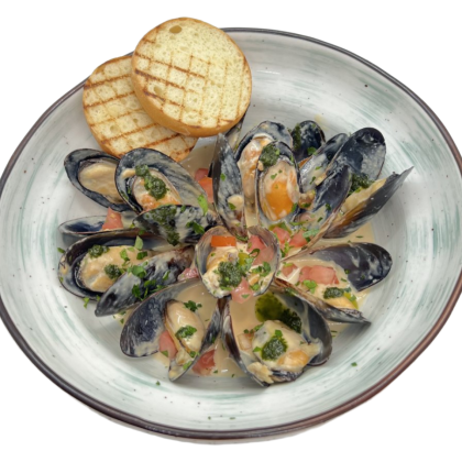 Мидии в сливочном соусе, 300г