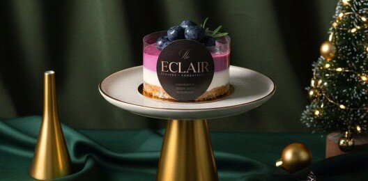 Чизкейк "Черная смородина-голубика