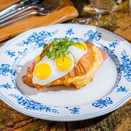 Французский завтрак Крок-мадам