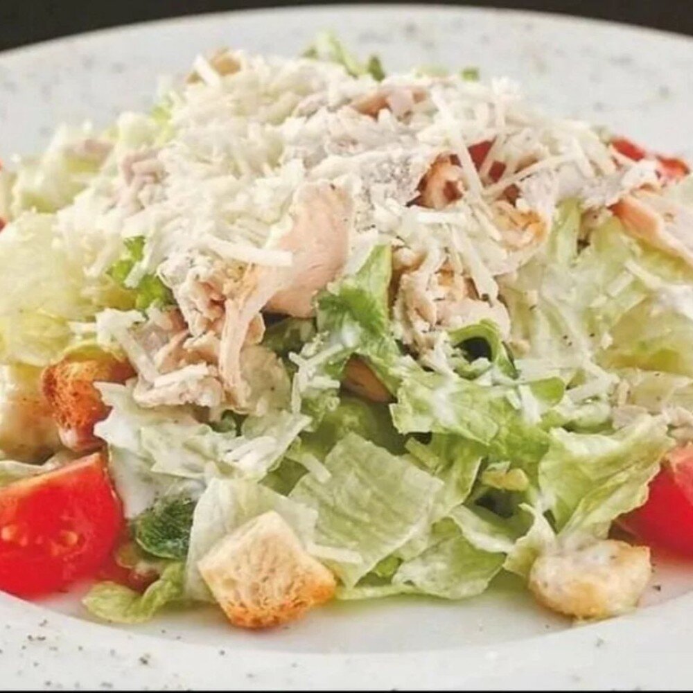 Салат цезарь