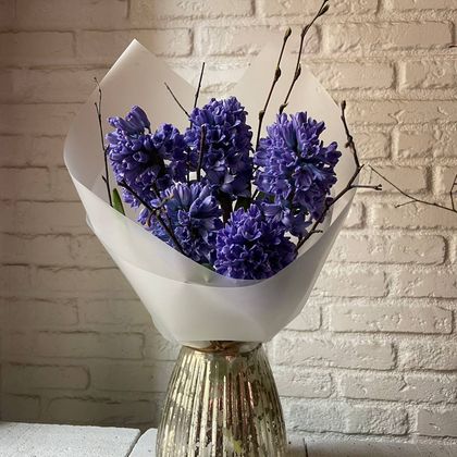 Гиацинты синие