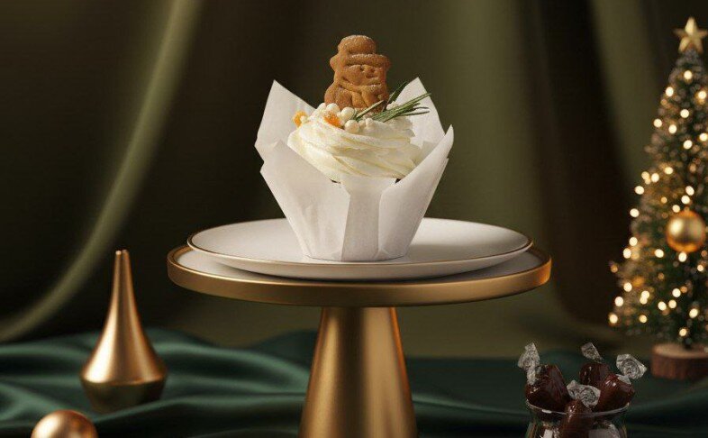 Цитрусовый капкейк