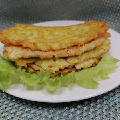 Свинина на драниках