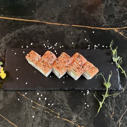 Филадельфия Лайт с лососем