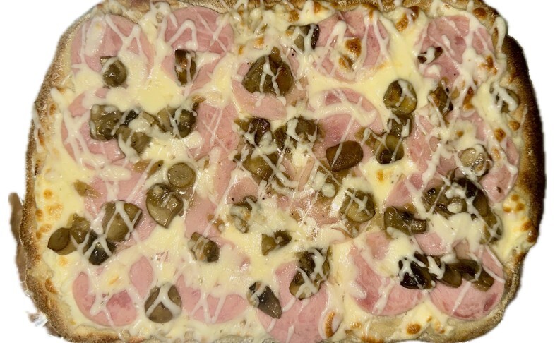 Римская Ветчина и грибы