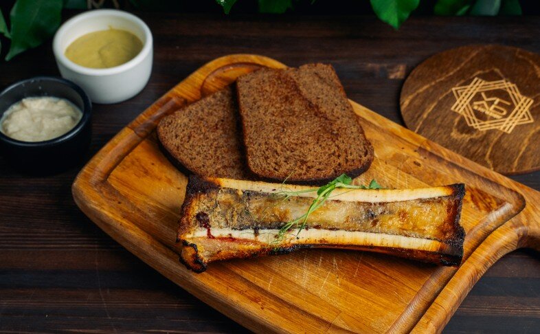 Костный мозг на гриле