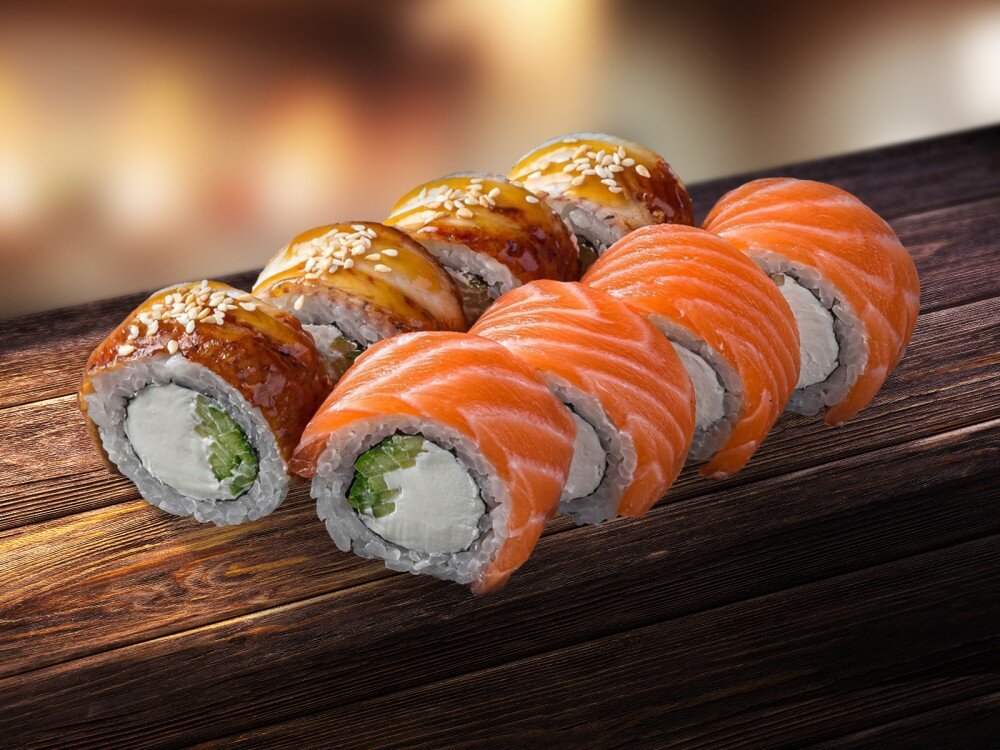 Ассорти из филадельфий