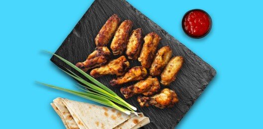 Крылышки с мангала