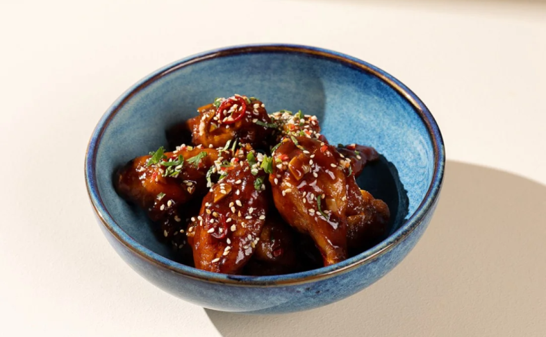 Крылышки в азиатском соусе 450г