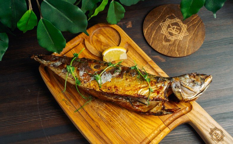 Скумбрия на гриле