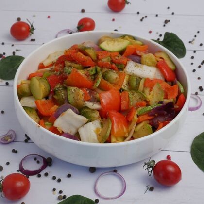 Овощи тушеные 200гр