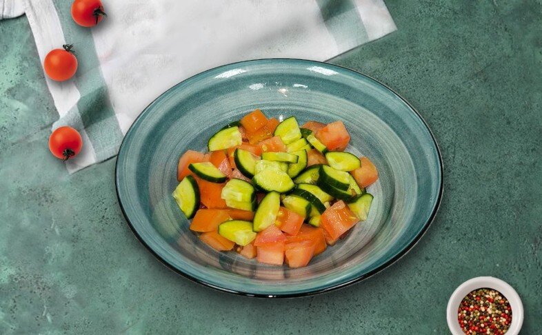 Овощной салатик