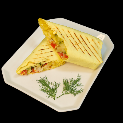 Шаурма "Пикантная" с картофелем фри