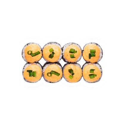 запеченный ролл с лосось