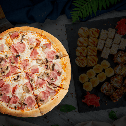 Ветчина грибы