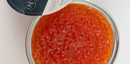 ИКРА Горбуши, без консервантов, банка евроключ