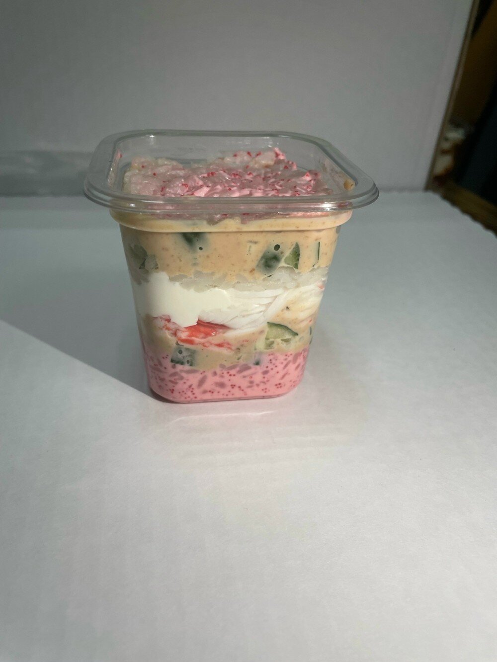 Трайфл с крабом