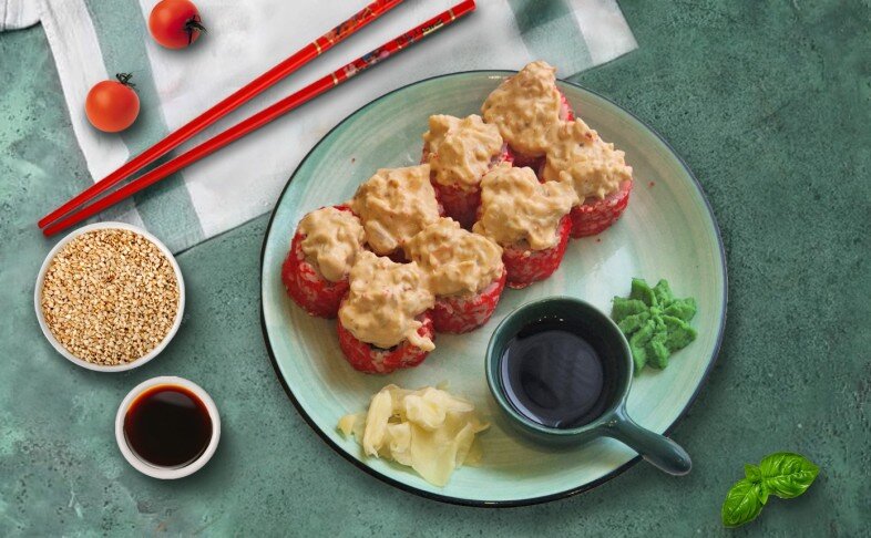 Ролл Угорь Острый