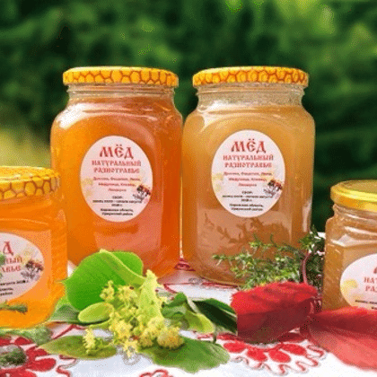 Мед натуральный разнотравье