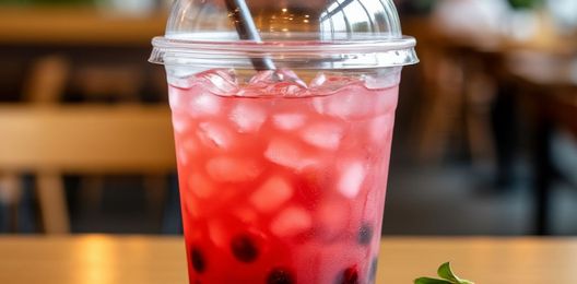 Бабл лимонад - КЛУБНИЧНЫЙ