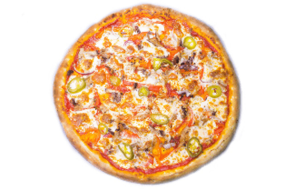 Пицца «Тунец с халапеньо»