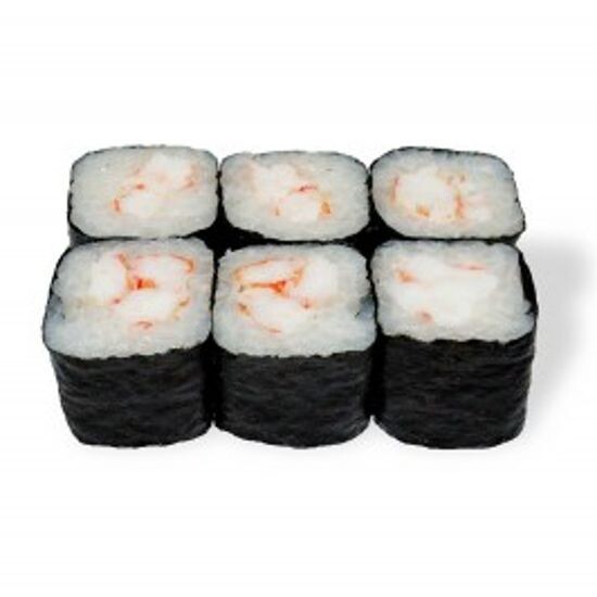 Маки с креветкой