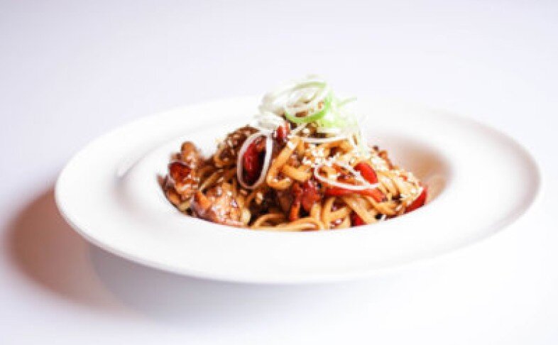 Лапша Wok с курицей