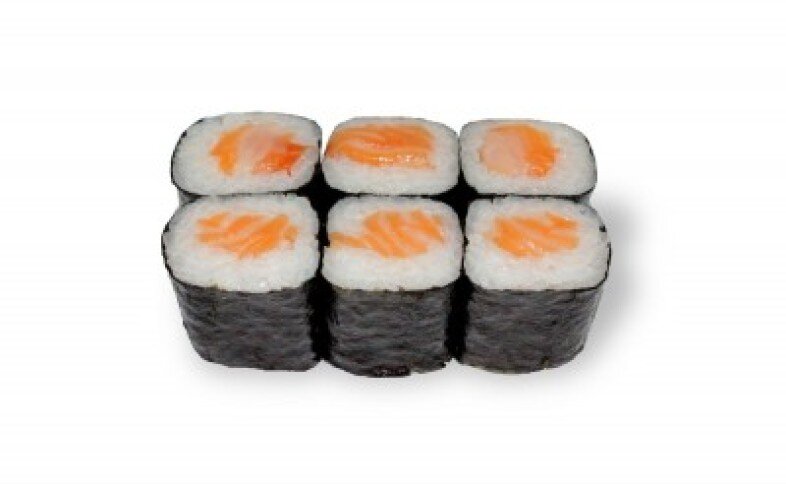 Маки с лососем