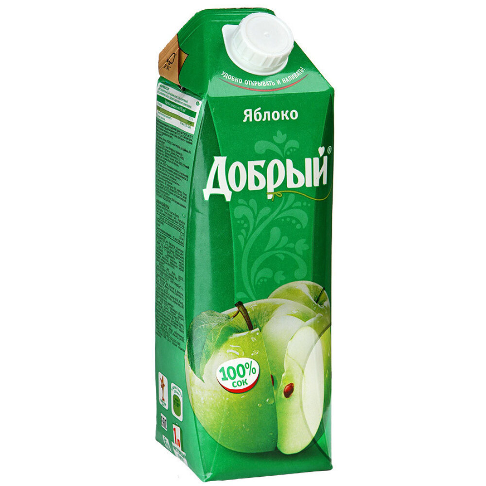 Упаковка сока добрый. Сок добрый яблоко 1л. Добрый нектар яблоко 0,97. Сок добрый яблоко т/п 1 л. Сок яблоко-анасовый "добрый" 1.47 л пластик.