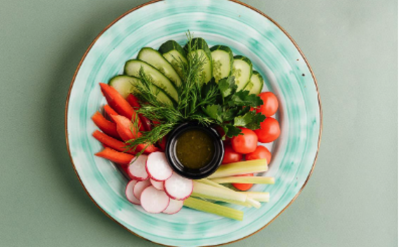 Овощная тарелка