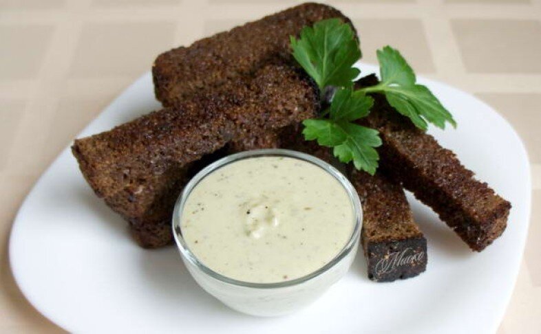 213 Гренки чесночные