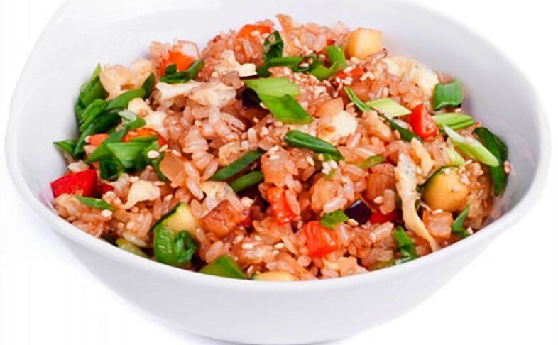 1442 Рис с курицей в соусе Терияки