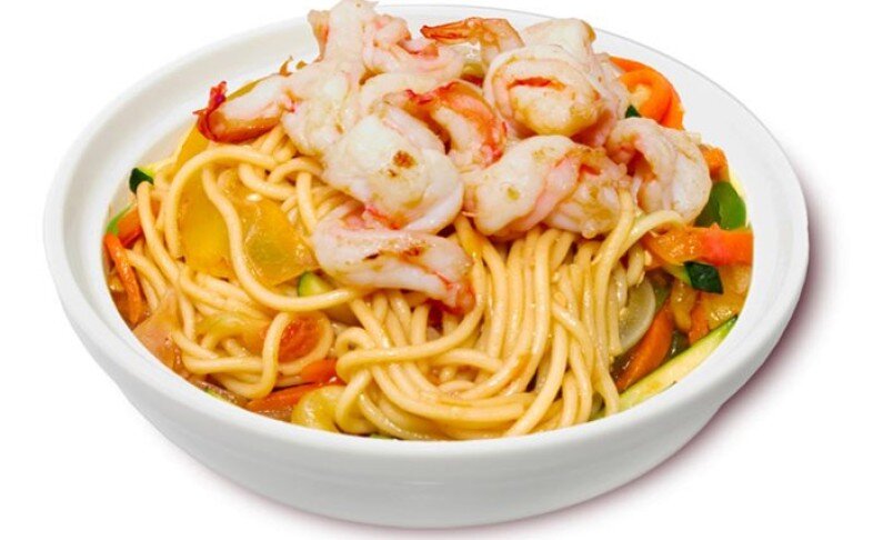 0904  Вок Сомен с креветкой в Кисло-сладком соусе