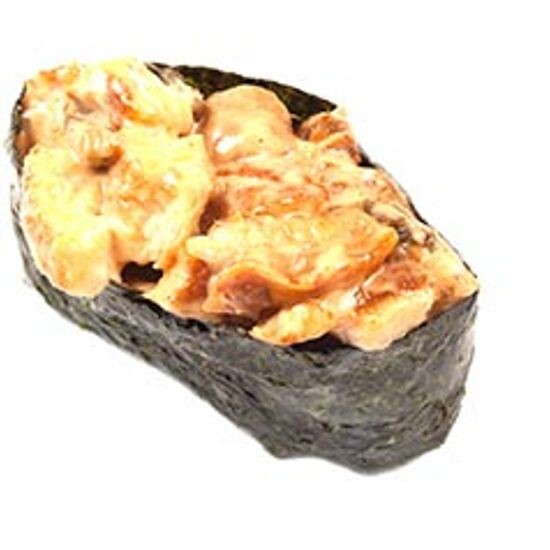 Спайси гункан «Копченый угорь»