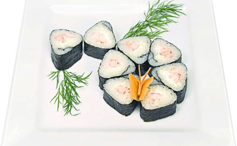 Ролл «Уши эби маки»