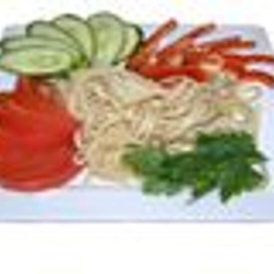 Лапша с овощами
