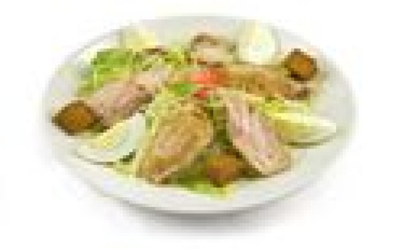 Салат «Цезарь с курицей»