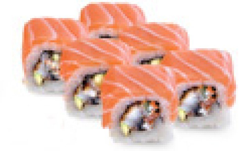 Ролл «Сяке унаги маки»