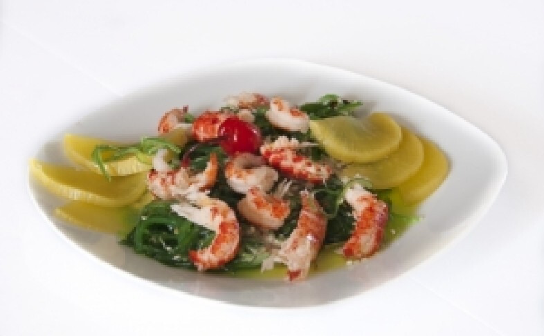 Салат «Эби сарада»